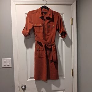 Sharagano Shirt Dress Size 4